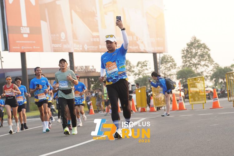 Race photo from ISOPLUS RUN 2025 - JAKARTA