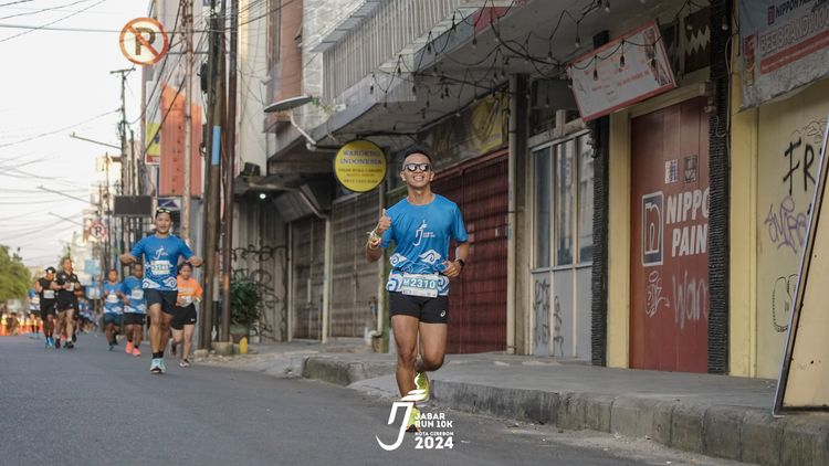 Race photo from Jabar Run 10K 2024