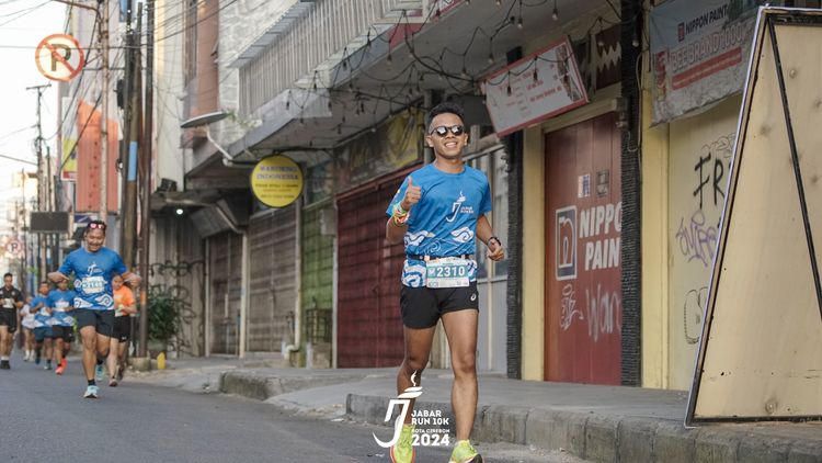 Race photo from Jabar Run 10K 2024