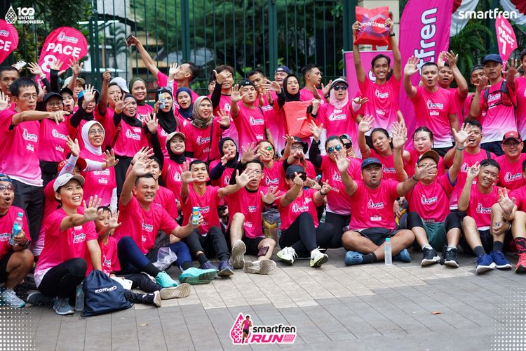 Race photo from Smartfren Run 2025 Vibes