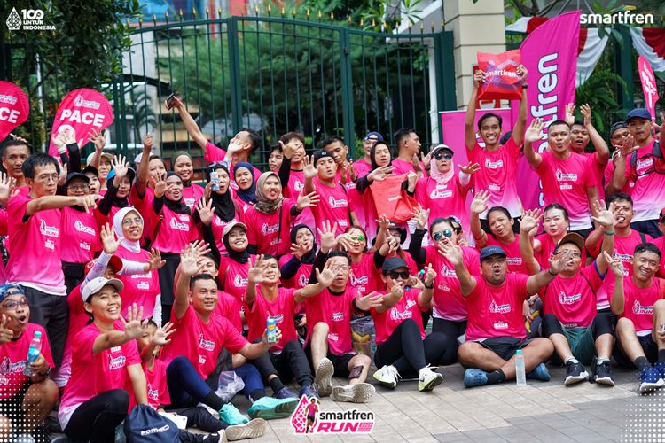 Race photo from Smartfren Run 2025 Vibes