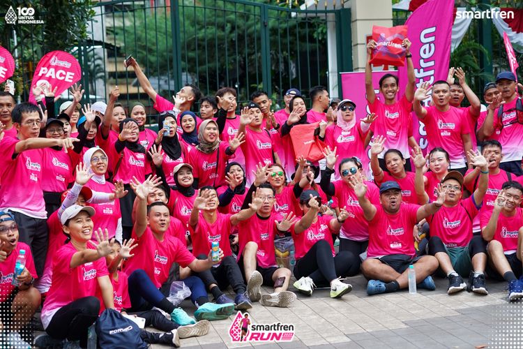 Race photo from Smartfren Run 2025 Vibes