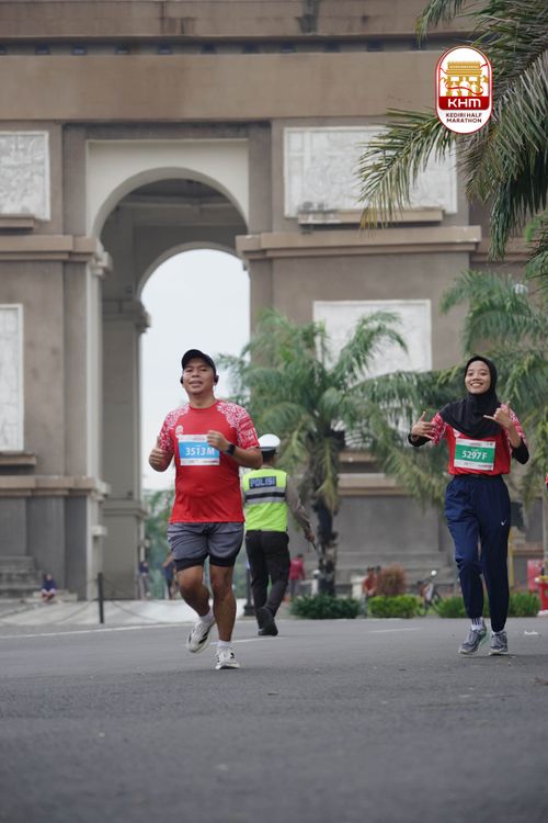 Race photo from Kediri Half Marathon 2025