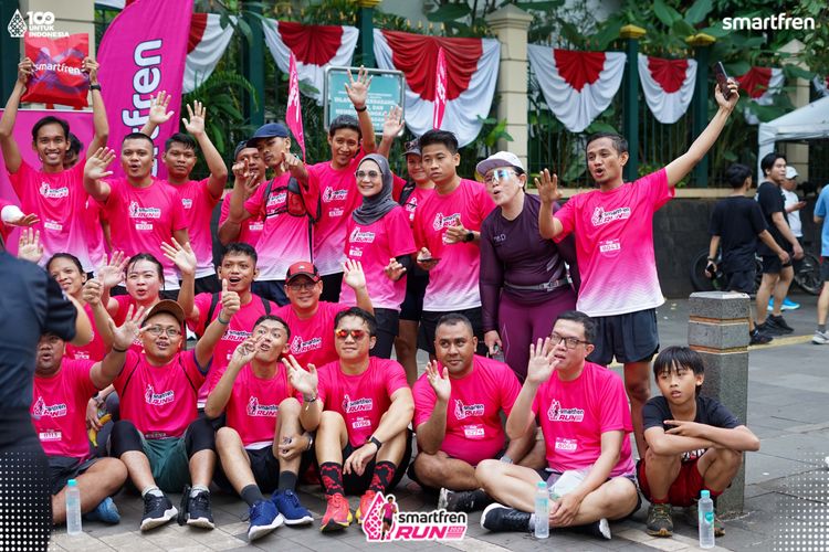 Race photo from Smartfren Run 2025 Vibes