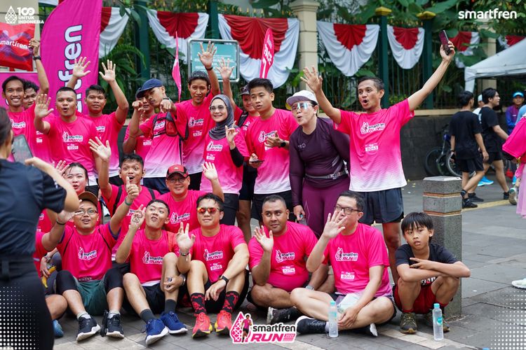 Race photo from Smartfren Run 2025 Vibes