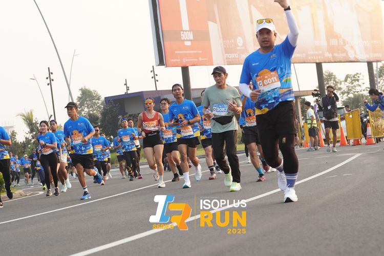 Race photo from ISOPLUS RUN 2025 - JAKARTA