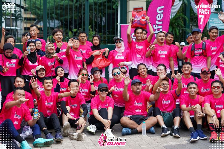 Race photo from Smartfren Run 2025 Vibes