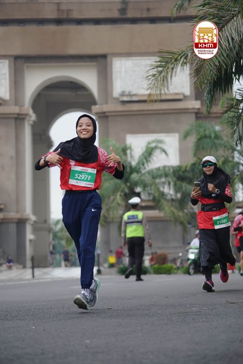 Race photo from Kediri Half Marathon 2025