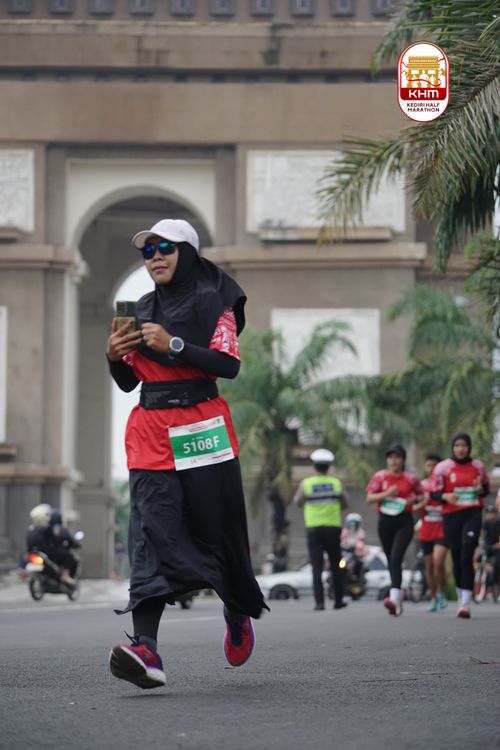 Race photo from Kediri Half Marathon 2025