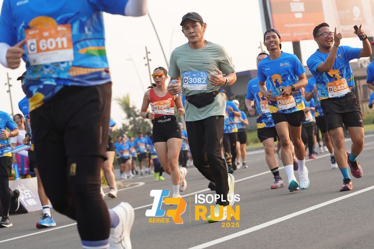 Race photo from ISOPLUS RUN 2025 - JAKARTA