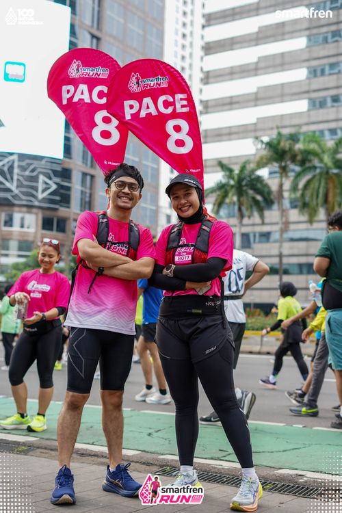 Race photo from Smartfren Run 2025 Vibes