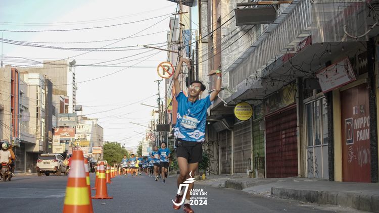 Race photo from Jabar Run 10K 2024