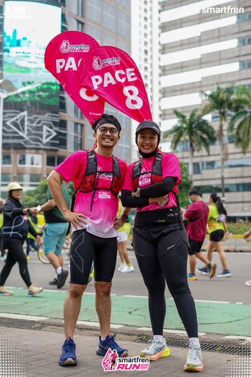 Race photo from Smartfren Run 2025 Vibes
