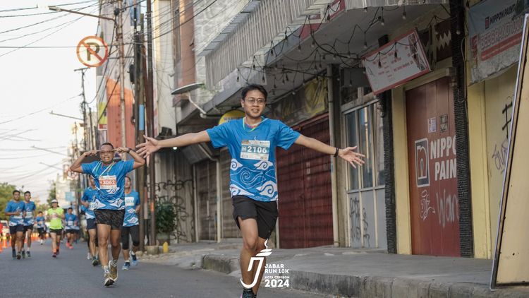 Race photo from Jabar Run 10K 2024