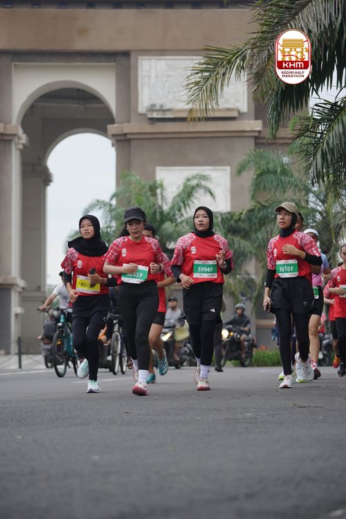 Race photo from Kediri Half Marathon 2025