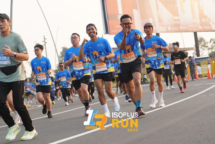 Race photo from ISOPLUS RUN 2025 - JAKARTA