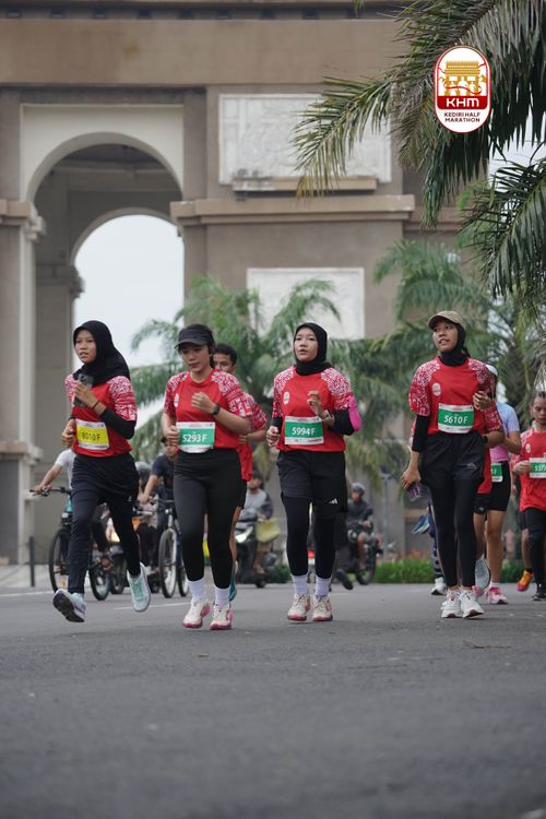 Race photo from Kediri Half Marathon 2025