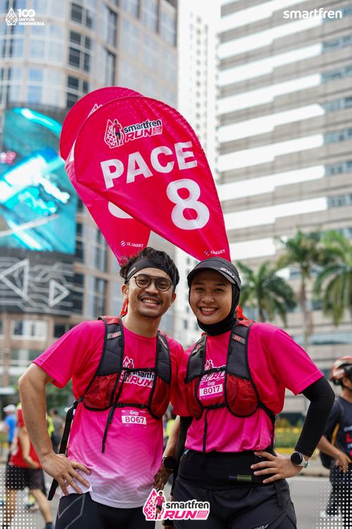 Race photo from Smartfren Run 2025 Vibes
