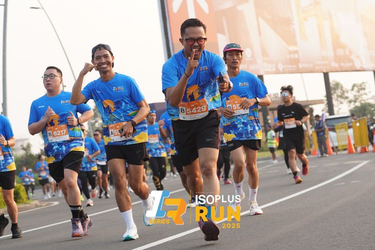 Race photo from ISOPLUS RUN 2025 - JAKARTA