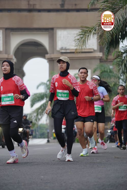 Race photo from Kediri Half Marathon 2025