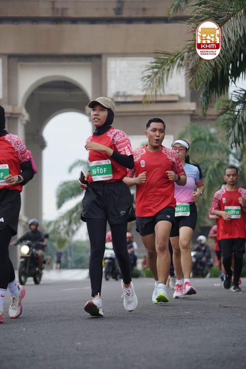 Race photo from Kediri Half Marathon 2025