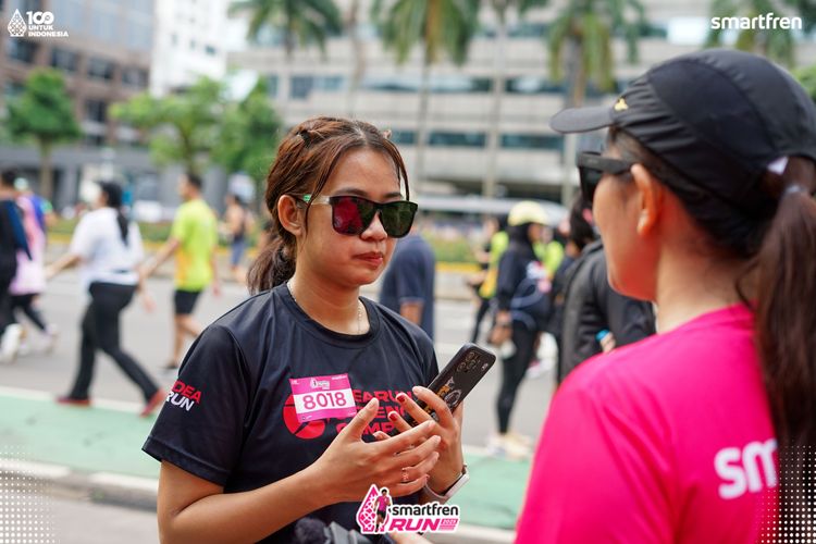 Race photo from Smartfren Run 2025 Vibes