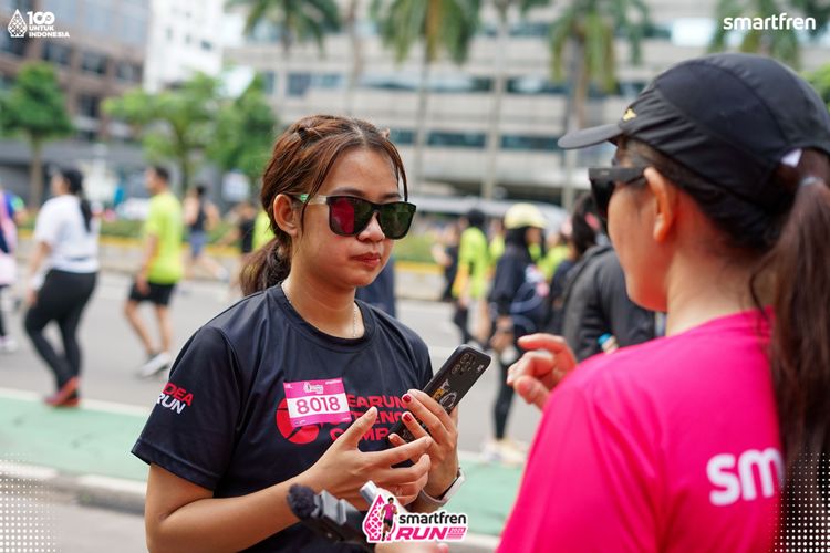 Race photo from Smartfren Run 2025 Vibes