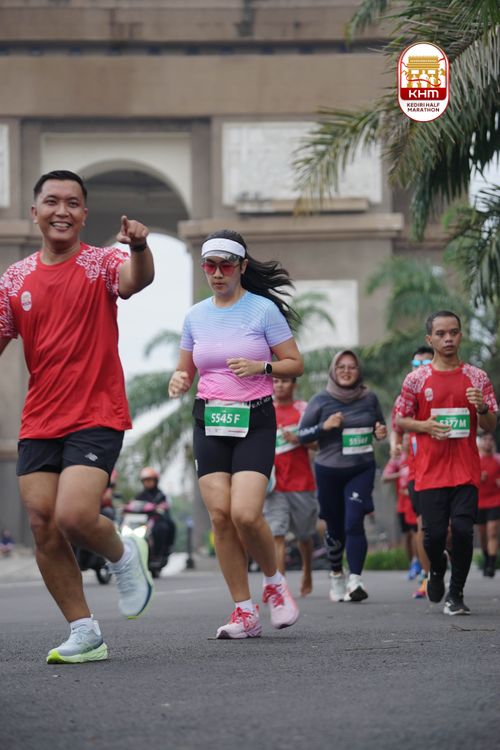Race photo from Kediri Half Marathon 2025
