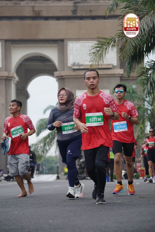 Race photo from Kediri Half Marathon 2025