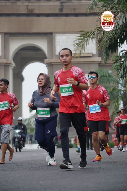 Race photo from Kediri Half Marathon 2025