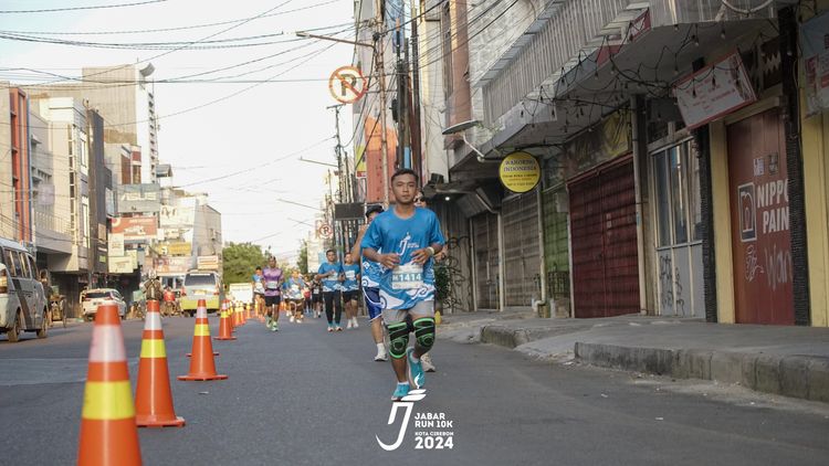 Race photo from Jabar Run 10K 2024