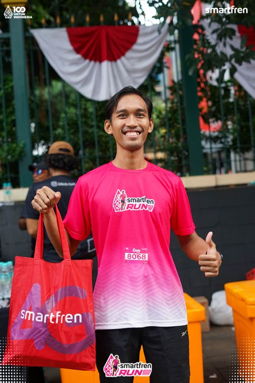 Race photo from Smartfren Run 2025 Vibes