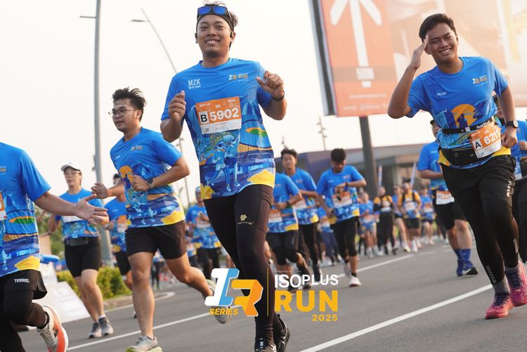 Race photo from ISOPLUS RUN 2025 - JAKARTA