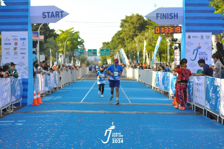 Race photo from Jabar Run 10K 2024