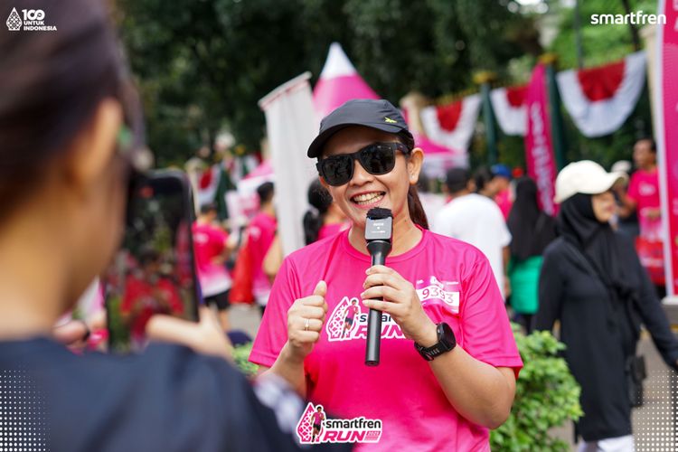 Race photo from Smartfren Run 2025 Vibes