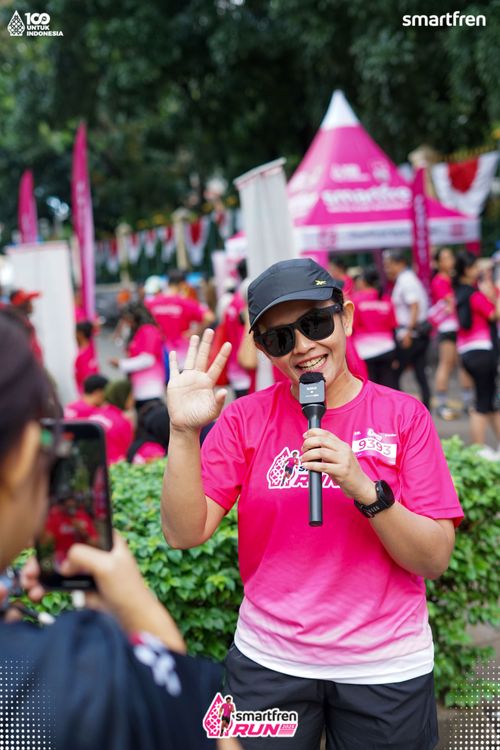 Race photo from Smartfren Run 2025 Vibes