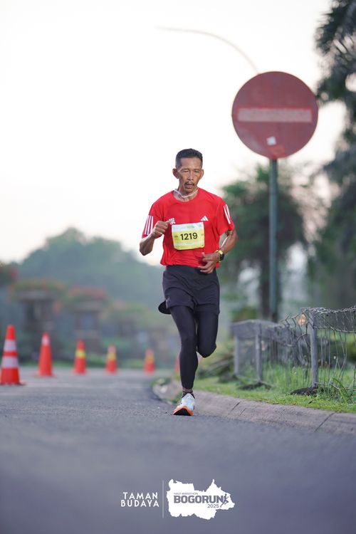 Race photo from Taman Budaya x BOGORUN 2025