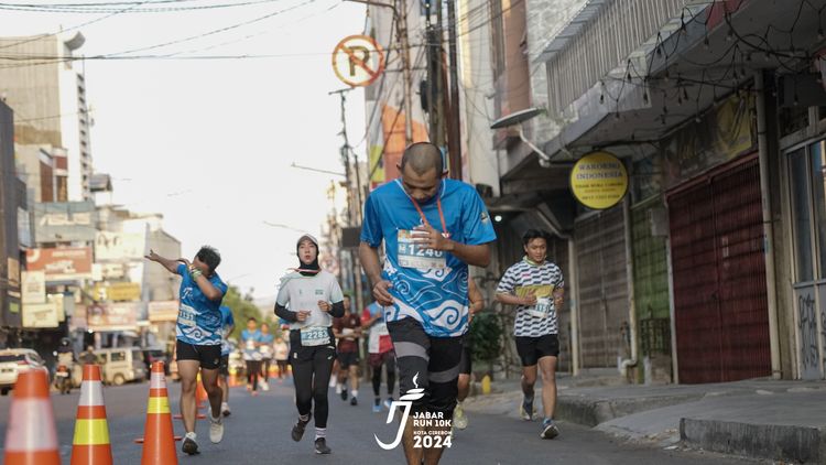 Race photo from Jabar Run 10K 2024