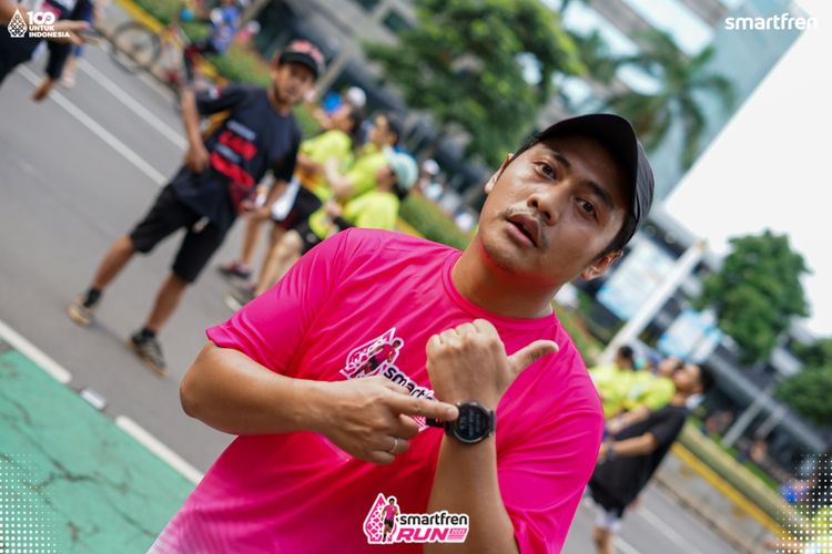Race photo from Smartfren Run 2025 Vibes