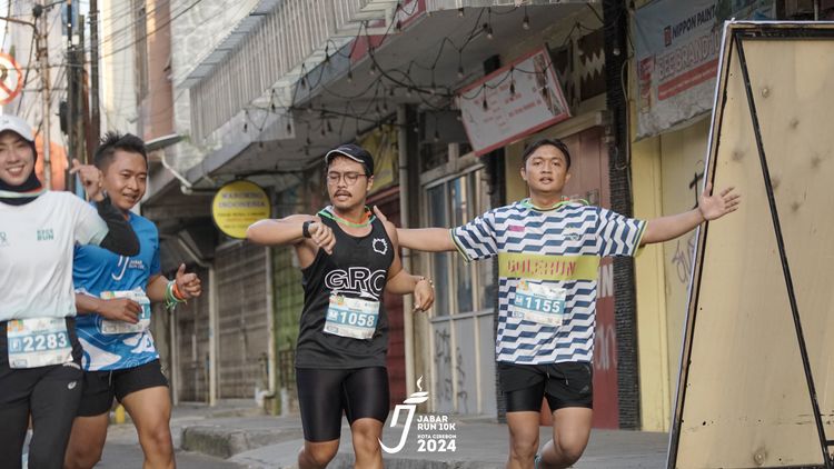 Race photo from Jabar Run 10K 2024