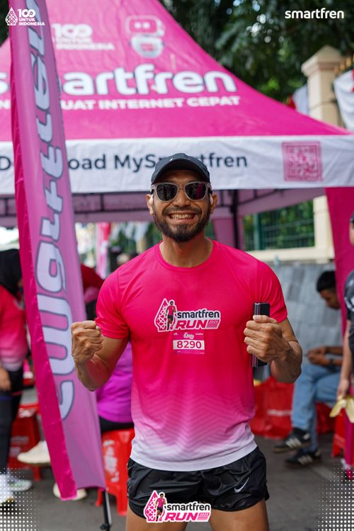 Race photo from Smartfren Run 2025 Vibes