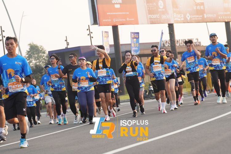 Race photo from ISOPLUS RUN 2025 - JAKARTA