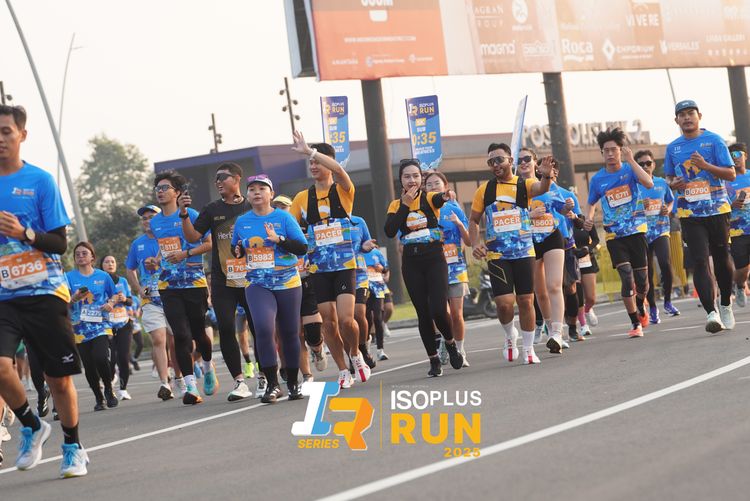 Race photo from ISOPLUS RUN 2025 - JAKARTA