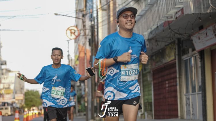 Race photo from Jabar Run 10K 2024