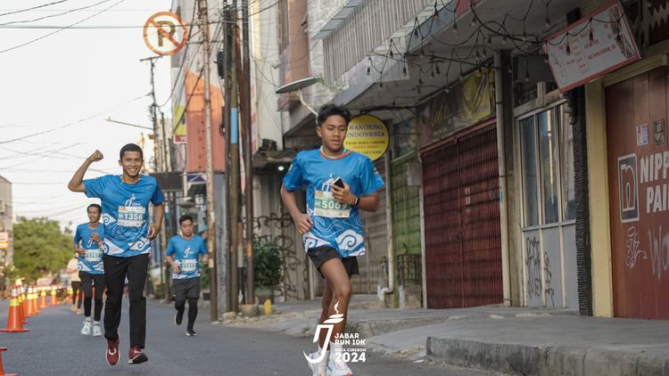 Race photo from Jabar Run 10K 2024