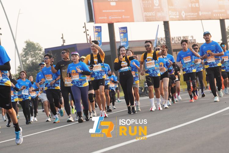 Race photo from ISOPLUS RUN 2025 - JAKARTA