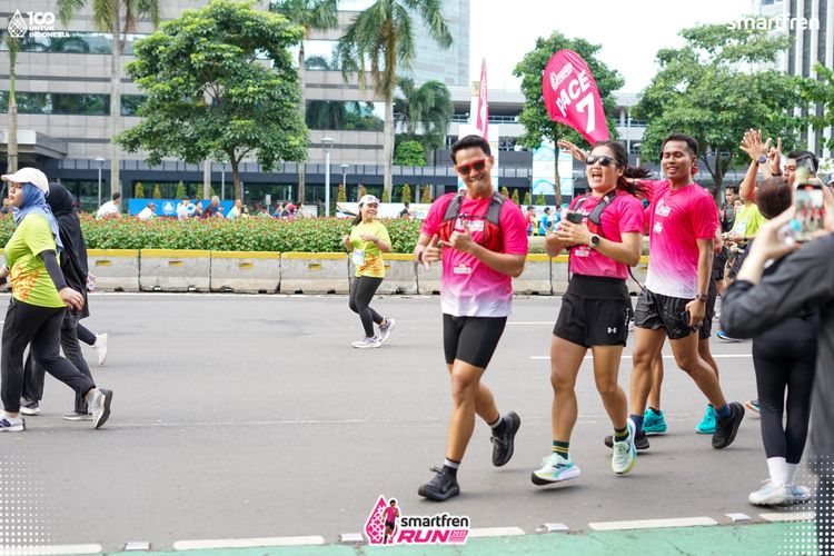 Race photo from Smartfren Run 2025 Vibes