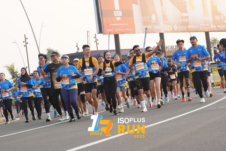 Race photo from ISOPLUS RUN 2025 - JAKARTA
