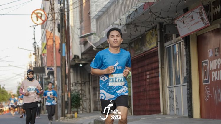Race photo from Jabar Run 10K 2024