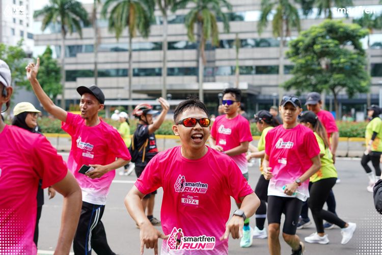 Race photo from Smartfren Run 2025 Vibes